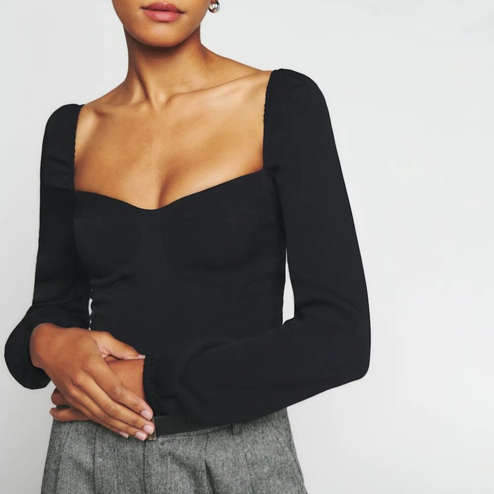 Reformation Reign Top (Daisy Pattern)- Size 4